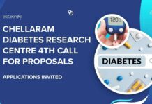 Chellaram Diabetes Research Centre 4th Call For Proposals