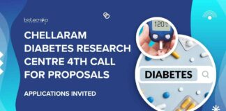 Chellaram Diabetes Research Centre 4th Call For Proposals