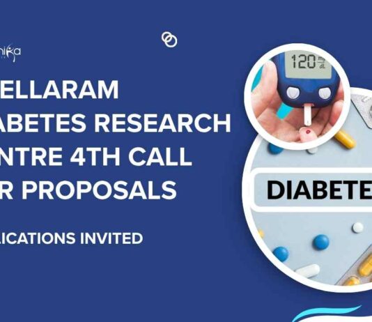 Chellaram Diabetes Research Centre 4th Call For Proposals