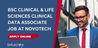 Clinical Data Associate Jobs at Novotech