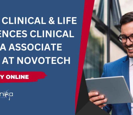 Clinical Data Associate Jobs at Novotech
