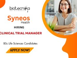 Openings for Clinical research jobs Apply Now at Syneos Health Careers!