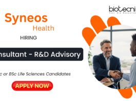 Openings for Life Science Jobs at Syneos Health Careers Apply for Research and Development Jobs Now!