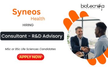 Openings for Life Science at Syneos Health Careers | Apply Now! Openings for Life Science Jobs at Syneos Health Careers Apply for Research and Development Jobs Now!