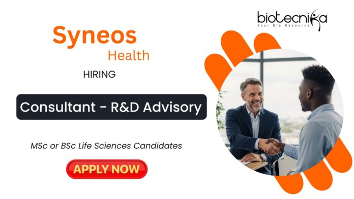 Openings for Life Science Jobs at Syneos Health Careers Apply for Research and Development Jobs Now!