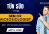 Openings for MSc Microbiology Jobs Apply for Senior Microbiologist Role at TUV SUD Careers