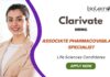 Openings for PV Jobs Apply for Associate Pharmacovigilance Specialist Role at Clarivate Careers