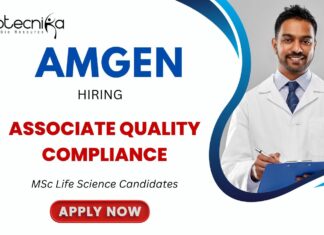Openings for Quality Control Jobs at Amgen Careers | Apply for the MSc Life Science Job Now! Openings for Quality Control Jobs at Amgen Careers Apply for the MSc Life Science Job Now!