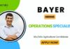 Operations Specialist Role in Telangana - Apply Now at Bayer Careers!