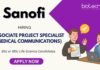 Opportunities for Associate Project Specialist Role – Medical Communications at Sanofi Careers Apply Now for the Medical Writing Job in Hyderabad!