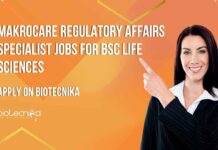MakroCare Regulatory Affairs Specialist Jobs