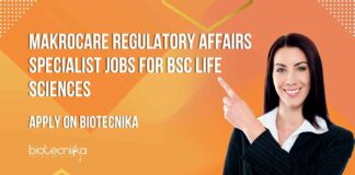 MakroCare Regulatory Affairs Specialist Jobs