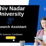 Research Assistant Job at Shiv Nadar University. Life Sciences Candidates, Apply Now. Life Science jobs. CST-UP-funded project.