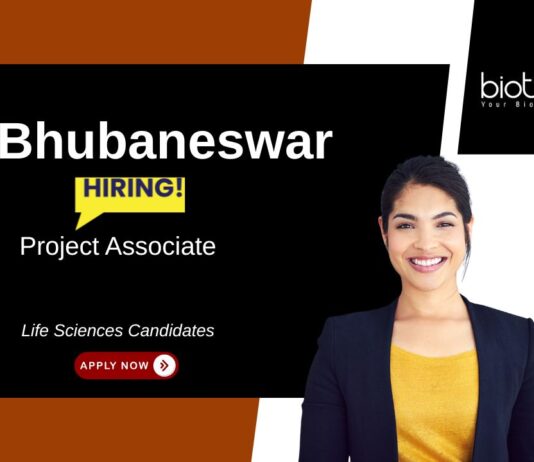 Project Associate Job Opportunity at ILS Bhubaneswar. Life Sciences Candidates, Apply Now. Life Sciences job