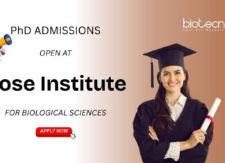 Biological Sciences PhD Admissions at Bose Institute | Apply Now Biological Sciences PhD Opportunity at Bose Institute