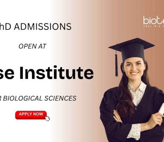 Biological Sciences PhD Opportunity at Bose Institute