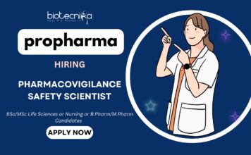 PV Jobs in India Apply Now for Pharmacovigilance Safety Scientist Role at ProPharma Careers!