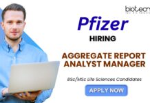 Pfizer Jobs at Chennai Apply for Aggregate Report Analyst Manager Role at Pfizer Careers Now!