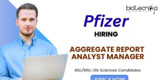 Pfizer Jobs at Chennai Apply for Aggregate Report Analyst Manager Role at Pfizer Careers Now!