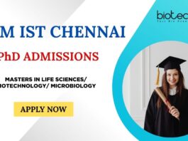 PhD Admissions Life Sciences: SRM IST Chennai invites applications for PhD Admission 2025