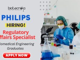 Philips Hiring For Regulatory Affairs Specialist Role – Biomedical Engineering Candidates Apply Philips Careers Regulatory Affairs Specialist Bangalore