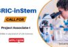 MSc Life Science Jobs: BRIC-inStem Call for the Role Project Associate-I - Apply Now