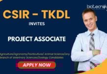Project Associate Job at CSIR-TKDL Unit - Apply for the R&D Jobs