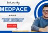 Project Coordinator – Core Laboratory biomedical engineering jobs Medpace in HyderabadProject Coordinator – Core Laboratory biomedical engineering jobs Medpace in Hyderabad