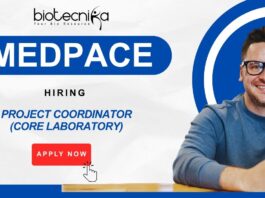 Medpace is Hiring for Project Coordinator Role Project Coordinator – Core Laboratory biomedical engineering jobs Medpace in HyderabadProject Coordinator – Core Laboratory biomedical engineering jobs Medpace in Hyderabad