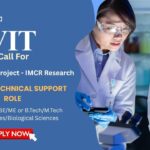 Project Technical Support Job at VIT – Apply Now for the ICMR Phage Research