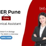 IISER Pune Recruitment 2025, for Technical Assistant Role. Bachelor's in Biology and Teaching experience, Attend the Walk-in Interview.