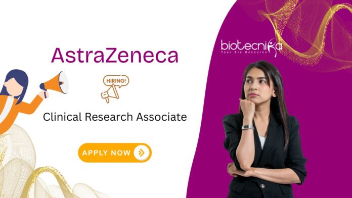 Clinical Research Associate Job at AstraZeneca. Innovation in pharma and patient care. CRA Job in Bengaluru. Apply Now
