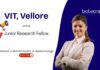 Bioinformatics JRF Opportunity at VIT, Vellore. Bioinformatics Research jobs, Cancer genomics, systems biology, & molecular simulations.