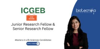 Research Fellowship at ICGEB. Masters in Life Sciences Candidates, Apply Now. ICGEB vacancies in Molecular Biology & Proteomics.