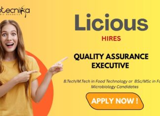 QA Job at Licious | Apply Now to unlock your Food Safety Career! QA Job at Licious Apply Now to unlock your Food Safety Career!