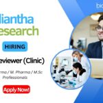 QC Reviewer Role at Cliantha Research Limited Grab your Opportunity Now!
