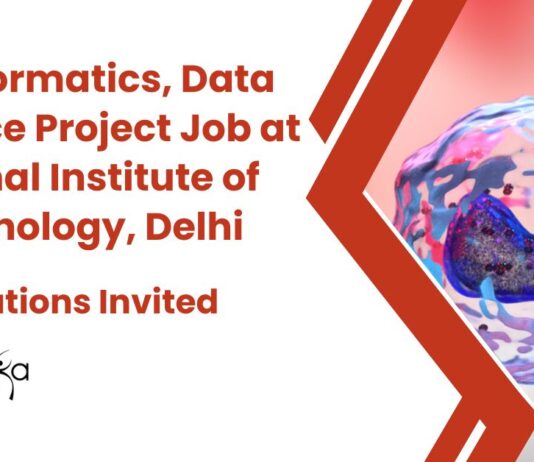 Bioinformatics & Computational Biology Jobs at NII Delhi