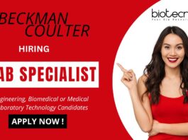 R&D Engineer Jobs at Beckman Coulter Diagnostics | Biomedical Science Apply for Lab Specialist Rol R&D Engineer Jobs Apply at Beckman Coulter Diagnostics for Biomedical Engineer Jobs