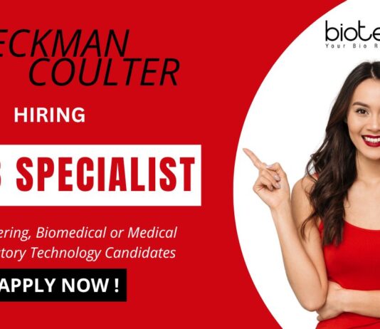 R&D Engineer Jobs Apply at Beckman Coulter Diagnostics for Biomedical Engineer Jobs