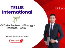 Remote PhD Biology Job Opportunity at TELUS International. Freelance Data Partner job. Work remotely & create AI problem sets, Apply Now