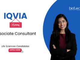 Life Sciences Job at IQVIA. Apply Now For Associate Consultant Role. Life Sciences Internship. Job in Bangalore & Gurugram.