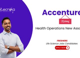 Life Science Jobs for Freshers at Accenture. Health Operations New Associate Role. Healthcare Management jobs and Life Sciences careers