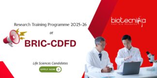 Research Programme at BRIC-CDFD 2025–26. Dissertation-based research training in Life Sciences & Biotechnology. Apply Now