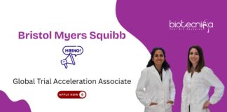 Clinical Trial Job Opportunity at Bristol Myers Squibb. Clinical research jobs in Hyderabad. Work on Clinical research & trial documentation.