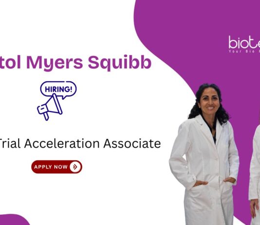 Clinical Trial Job Opportunity at Bristol Myers Squibb. Clinical research jobs in Hyderabad. Work on Clinical research & trial documentation.