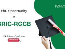PhD in Biotechnology Opportunity at BRIC-RGCB. Life Sciences Candidates, Apply Now. RGCB careers. PhD Admissions January 2026