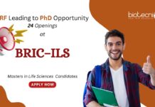 JRF for PhD Opportunity at BRIC–Institute of Life Sciences Bhubaneswar. Life Sciences Candidates, Apply Now.