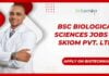 Biological Sciences Job Openings Latest
