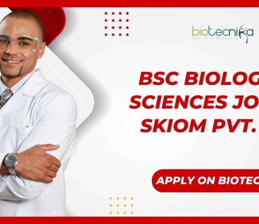 Biological Sciences Job Openings Latest