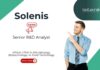 R&D Jobs at Solenis, for Senior R&D Analyst Role. Microbiology, Biotechnology, or Food Technology candidates, Apply Now.